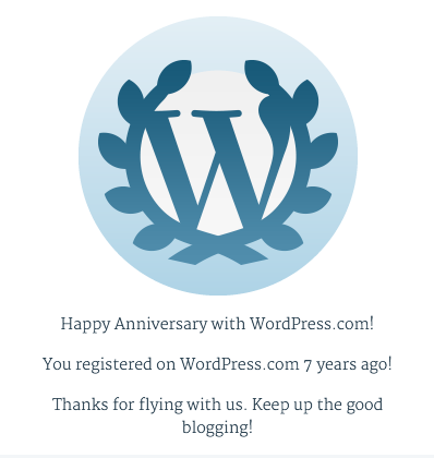 7 Years with WordPress